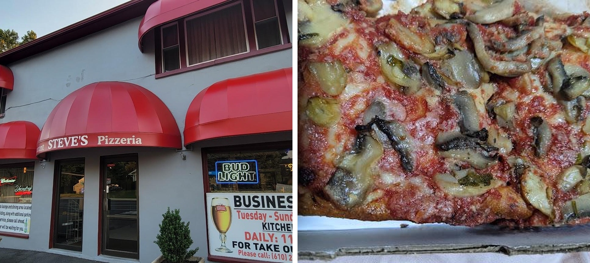 Steve's Pizzeria Menu